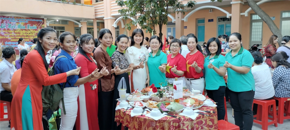 Đạt giải khuyến khích thi ẩm thực